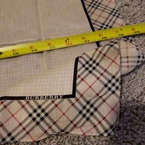 Burberry blue label cotton scarf (classic)